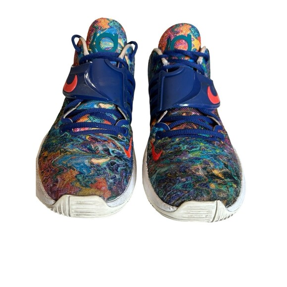 Nike Air KD 14 Kevin Durant Psychedelic Royal Blue CW3935-400 Mens Size 8.5 - Picture 6 of 13